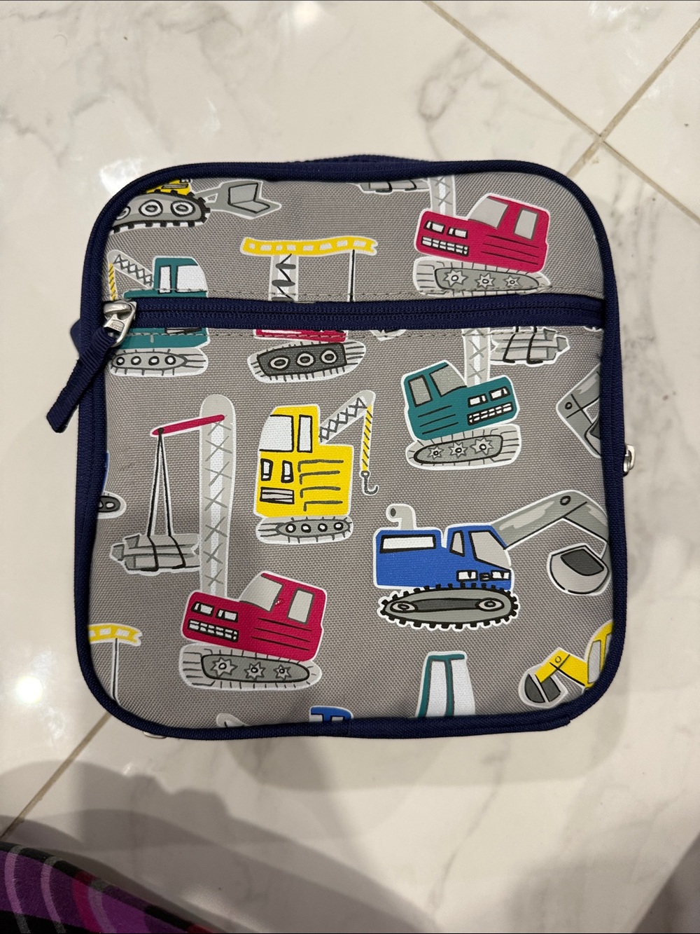 Pottery barn construction lunch box